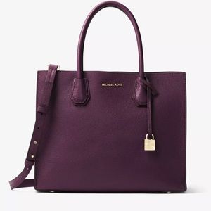 Michael Kors Large Damson ColorLeather Tote